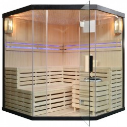 Sausoji Pirtis Su Krosnele AMO-EA4C 180x180x200 cm