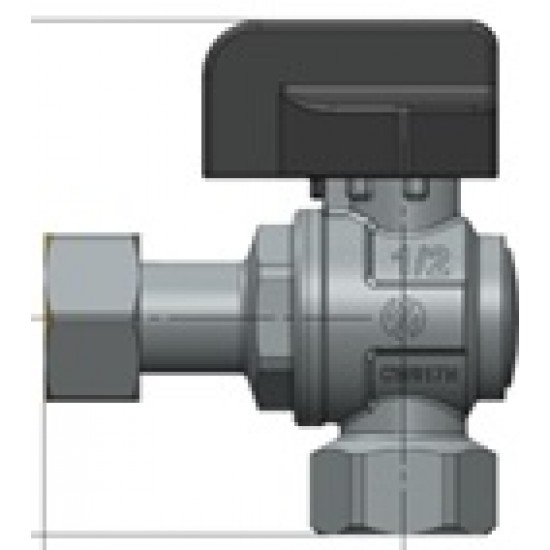 SENA VA30 DK kampinis ventilis 1/2