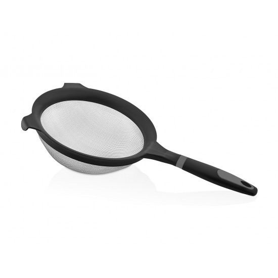 Sietelis-koštuvas met. plast. rankena 16cm L-840