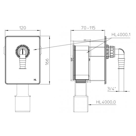 Sifono HL4000 pajungimo komplektas 1 HL4000.1