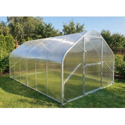 Šiltnamis GREEN Classic 2.75x6 polikarbonatinis rėmas 20x40