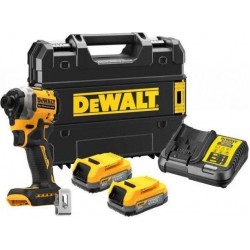 Smūginis suktuvas DeWALT DCF850E2T; 18V 2x1,7Ah