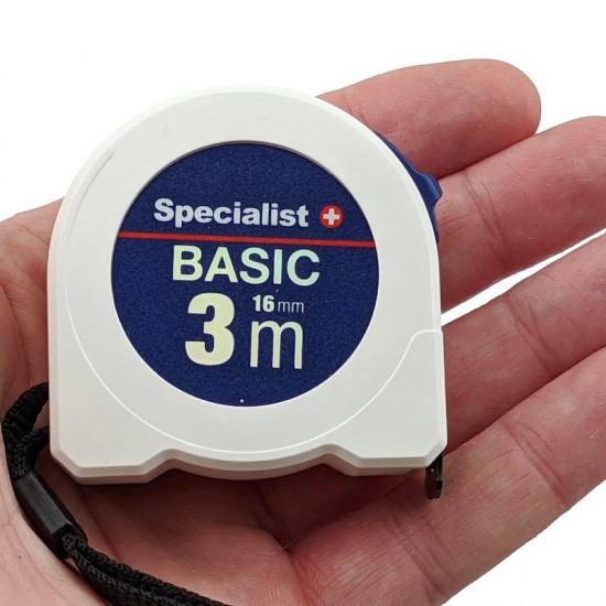 Specialist+ Basic ruletė 8 m x 25 mm