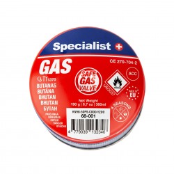 SPECIALIST+ butano dujos, 190g
