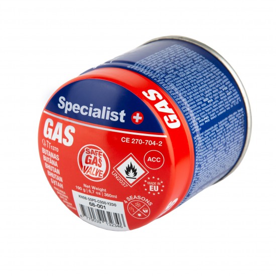 SPECIALIST+ butano dujos, 190g SPECIALIST+ butano dujos, 190g