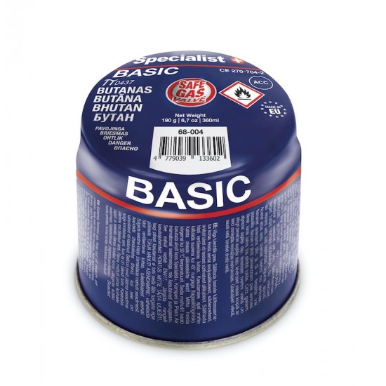 SPECIALIST+ butano dujos BASIC, 190 g. SPECIALIST+ butano dujos BASIC, 190 g.