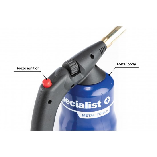 SPECIALIST+ degiklis su metaliniu korp., 190g. dujoms