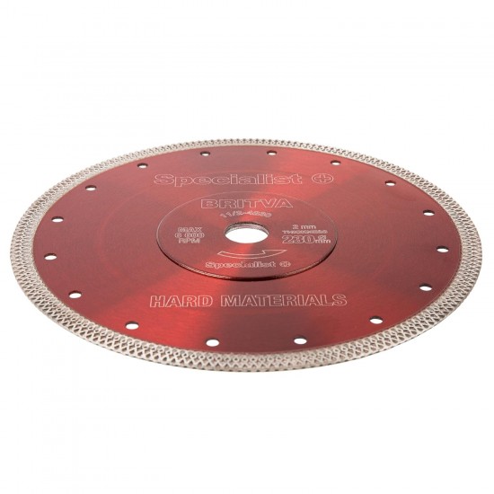 SPECIALIST+ deim. diskas BRITVA, 230x2x22 mm SPECIALIST+ deim. diskas BRITVA, 230x2x22 mm
