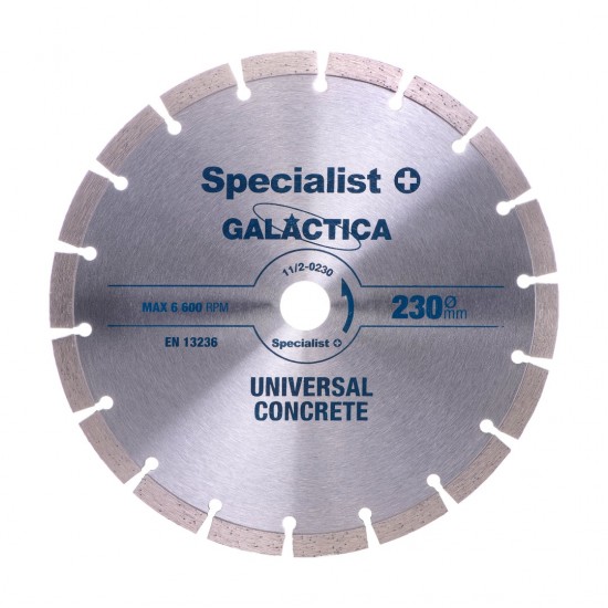SPECIALIST+ deim. diskas GALACTICA, 230x10x22.2 mm SPECIALIST+ deim. diskas GALACTICA, 230x10x22.2 mm
