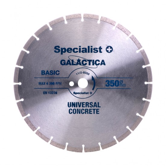 SPECIALIST+ deim. diskas GALACTICA, 350x10x25,4 mm SPECIALIST+ deim. diskas GALACTICA, 350x10x25,4 mm