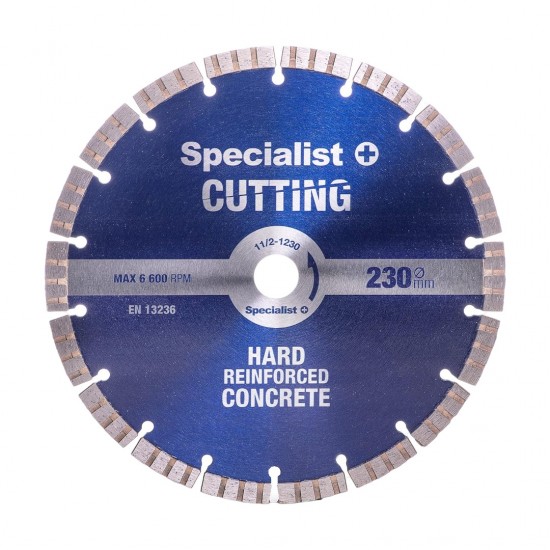 SPECIALIST+ deim. diskas PREMIUM, 230x10x22.23 mm SPECIALIST+ deim. diskas PREMIUM, 230x10x22.23 mm