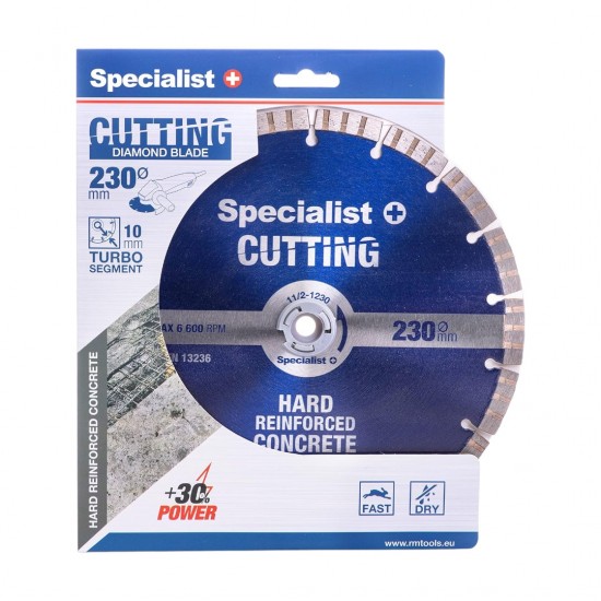 SPECIALIST+ deim. diskas PREMIUM, 230x10x22.23 mm SPECIALIST+ deim. diskas PREMIUM, 230x10x22.23 mm