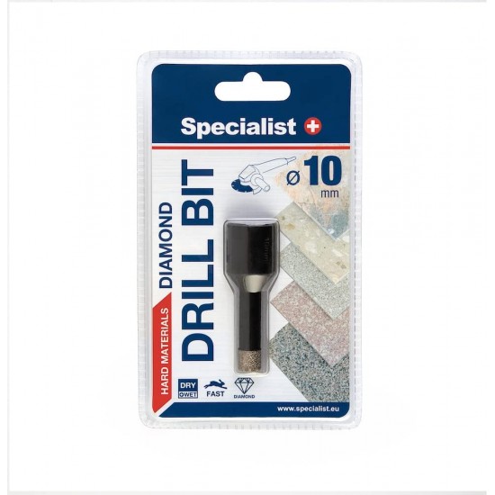 SPECIALIST+ deimantinis grąžtas D10 M14 SPECIALIST+ deimantinis grąžtas D10 M14