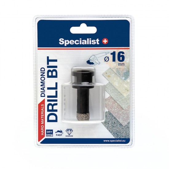 SPECIALIST+ deimantinis grąžtas D16 M14 SPECIALIST+ deimantinis grąžtas D16 M14
