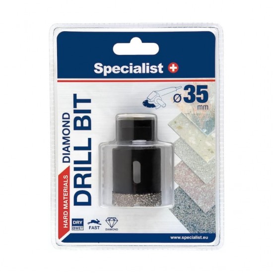 SPECIALIST+ deimantinis grąžtas D35 M14 SPECIALIST+ deimantinis grąžtas D35 M14