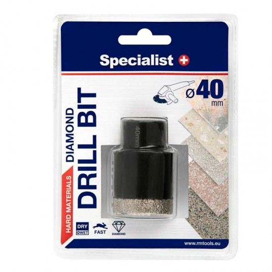 SPECIALIST+ deimantinis grąžtas D40 M14 SPECIALIST+ deimantinis grąžtas D40 M14
