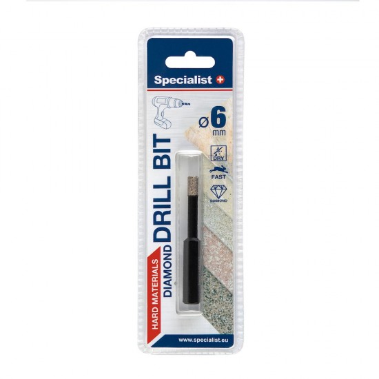 SPECIALIST+ deimantinis grąžtas D6 SPECIALIST+ deimantinis grąžtas D6