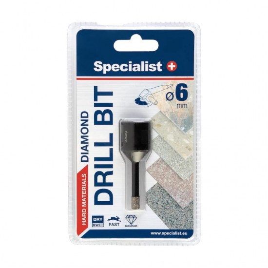 SPECIALIST+ deimantinis grąžtas D6 M14 SPECIALIST+ deimantinis grąžtas D6 M14