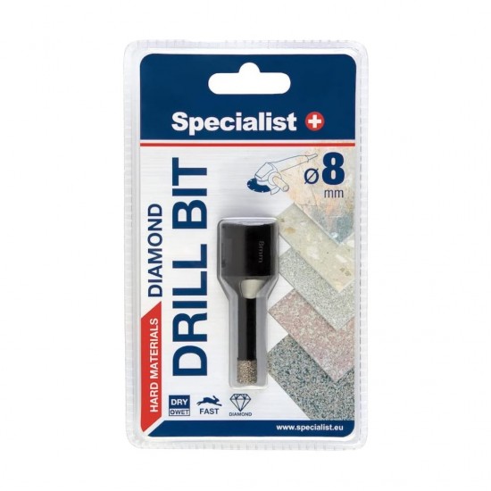 SPECIALIST+ deimantinis grąžtas D8 M14 SPECIALIST+ deimantinis grąžtas D8 M14