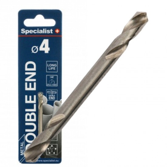 SPECIALIST+ dvip. metalo grąžtas HSS, 4 mm SPECIALIST+ dvip. metalo grąžtas HSS, 4 mm