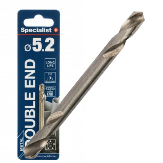 SPECIALIST+ dvip. metalo grąžtas HSS, 5.2 mm SPECIALIST+ dvip. metalo grąžtas HSS, 5.2 mm