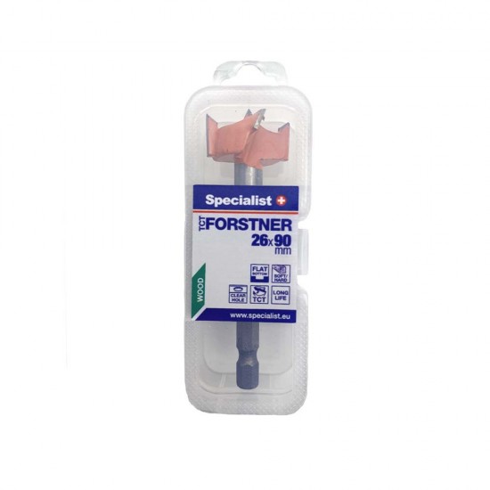 SPECIALIST+ freza FORSTNER, 26 x 90 mm