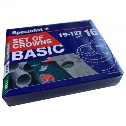 SPECIALIST+ gręžimo karūnų rinkinys, 16 vnt.