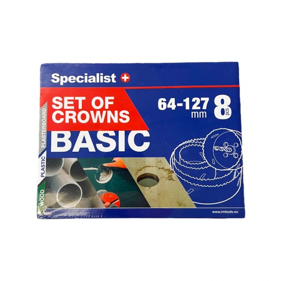 SPECIALIST+ gręžimo karūnų rinkinys, 8 vnt. SPECIALIST+ gręžimo karūnų rinkinys, 8 vnt.