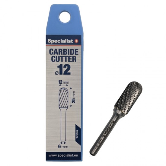 SPECIALIST+ kietmetalio freza WRC, 12x25x6 mm SPECIALIST+ kietmetalio freza WRC, 12x25x6 mm