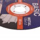 SPECIALIST+ metalo pj. diskas BASIC, 125x1x22 mm SPECIALIST+ metalo pj. diskas BASIC, 125x1x22 mm