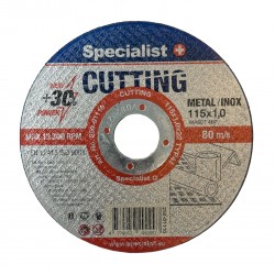 SPECIALIST+ metalo pj.diskas CUTTING, 115x1.0x22 mm