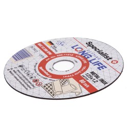 SPECIALIST+ metalo pj.diskas LONG LIFE, 125x1.2x22 mm