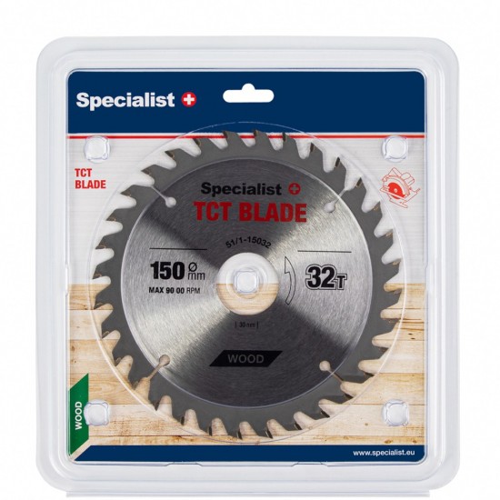 SPECIALIST+ pjovimo diskas, 150x32Tx30 mm