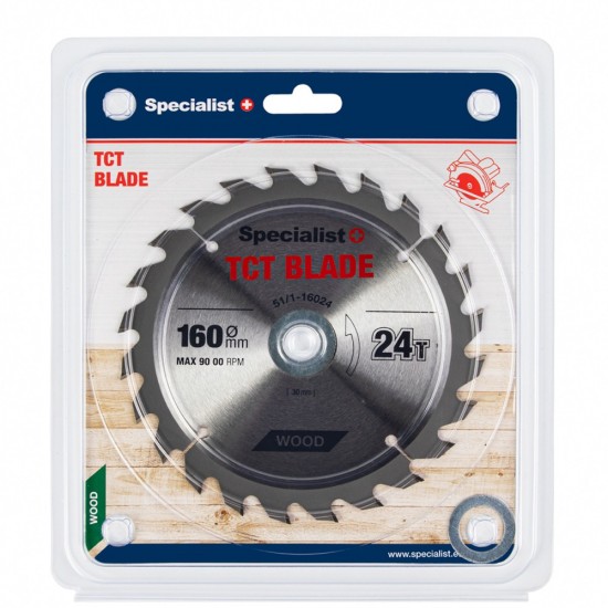SPECIALIST+ pjovimo diskas, 160x24Tx30/20/16 mm SPECIALIST+ pjovimo diskas, 160x24Tx30/20/16 mm