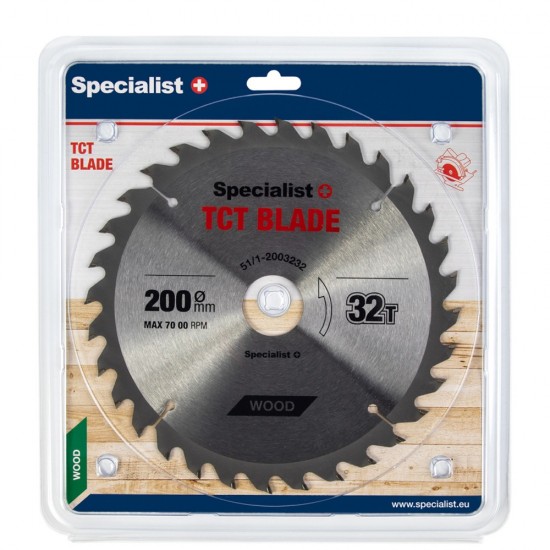 SPECIALIST+ pjovimo diskas, 200x32Tx32 mm SPECIALIST+ pjovimo diskas, 200x32Tx32 mm