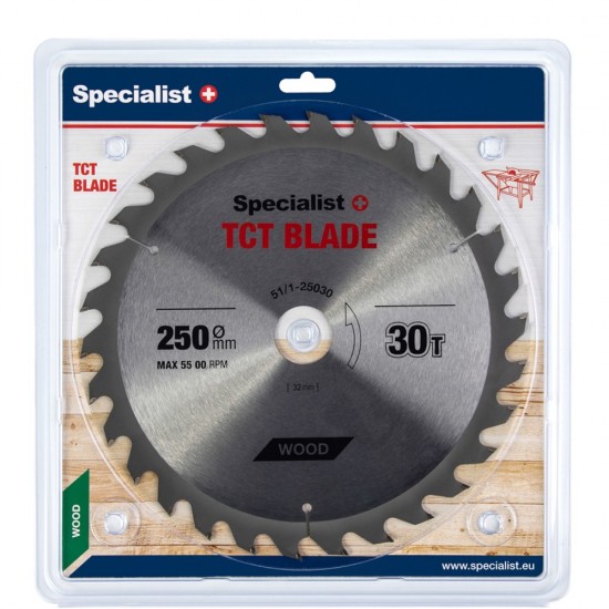 SPECIALIST+ pjovimo diskas, 250x30Tx32 mm SPECIALIST+ pjovimo diskas, 250x30Tx32 mm