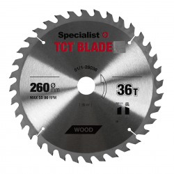 SPECIALIST+ pjovimo diskas, 260x36Tx30 mm