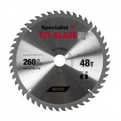 SPECIALIST+ pjovimo diskas, 260x48Tx30 mm