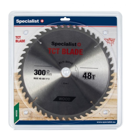 SPECIALIST+ pjovimo diskas, 300x48Tx32/30 mm SPECIALIST+ pjovimo diskas, 300x48Tx32/30 mm