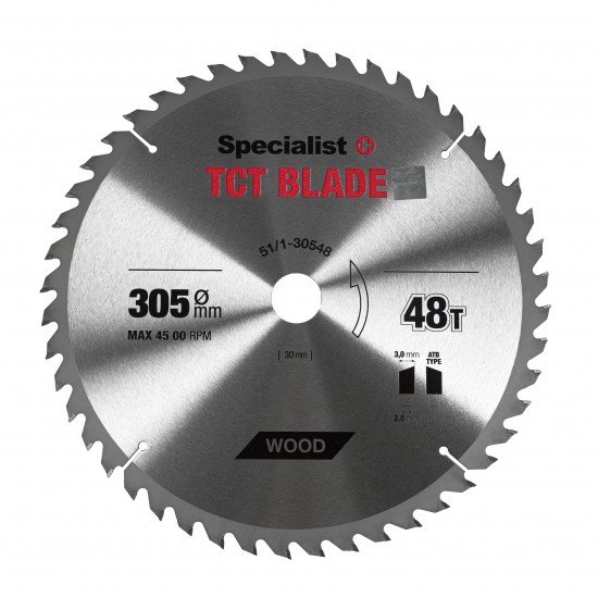 SPECIALIST+ pjovimo diskas, 305x48Tx30 mm
