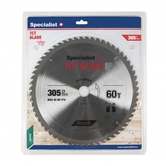 SPECIALIST+ pjovimo diskas, 305x60Tx30 mm SPECIALIST+ pjovimo diskas, 305x60Tx30 mm