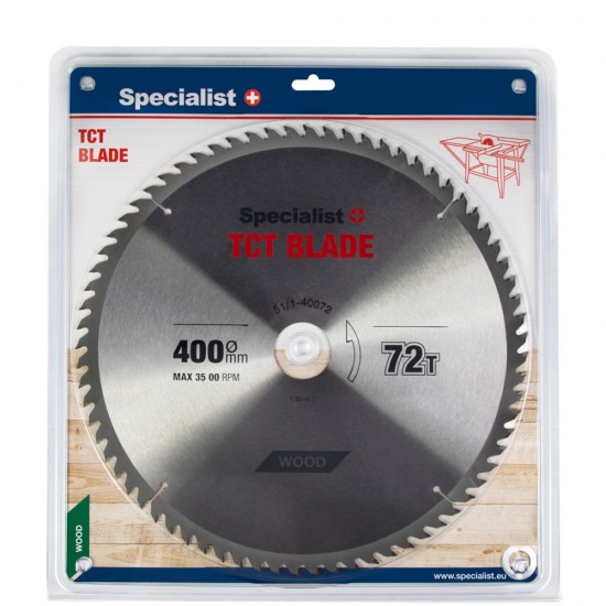 SPECIALIST+ pjovimo diskas, 400x72Tx50 mm SPECIALIST+ pjovimo diskas, 400x72Tx50 mm