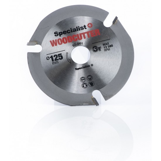 SPECIALIST+ pjovimo diskas WOOD CUTTER, 125 x 22 mm