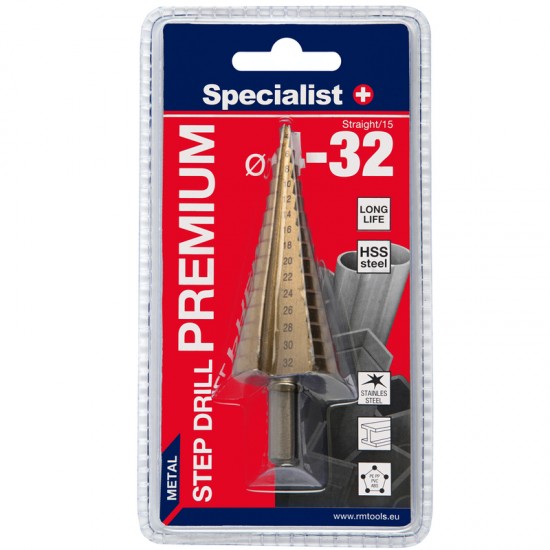 Specialist Premium Žingsn. grąžtas 4-32