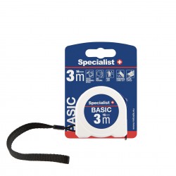 SPECIALIST+ ruletė BASIC 3 m, 16 mm