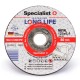 SPECIALIST+ šlif. diskas LONG LIFE, 125x6.4x22 mm SPECIALIST+ šlif. diskas LONG LIFE, 125x6.4x22 mm