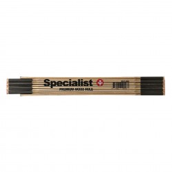 SPECIALIST+ sulankstomas medinis metras, 2 m