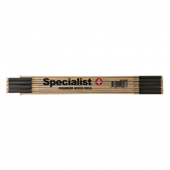 SPECIALIST+ sulankstomas medinis metras, 2 m SPECIALIST+ sulankstomas medinis metras, 2 m