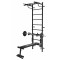 Sporto kompleksas (gimnastikos sienelė) HERO 3in1 juoda, 241x68,5cm