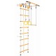 Sporto kompleksas (gimnastikos sienelė) JUNIOR ATLET LIGHT, balta-geltona, 220x55cm